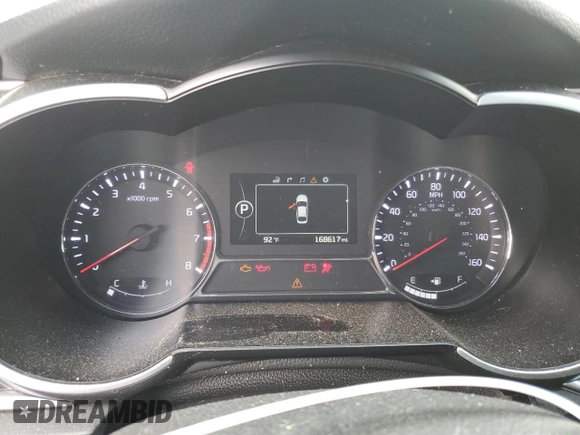 2015 Kia Optima SXL Turbo with VIN 5XXGR4A63FG427596, listed as a Copart auction lot 59943505 with 168,617 mi miles and Clean title. Bid and sale history available at DreamBid. Image 9.