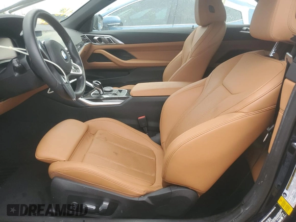 2023 BMW 4 Series M440i with VIN WBA53AT06PCL25904, listed as a Copart auction lot 74213494 with Not Provided miles and Non Repairable. Bid and sale history available at DreamBid. Image 7.