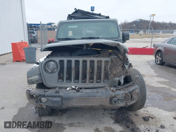 2023 Jeep Wrangler Willys with VIN 1C4HJXDN1PW596046, listed as a IAAI auction lot 41580875 with 48,451 mi miles and . Bid and sale history available at DreamBid. Image 13.