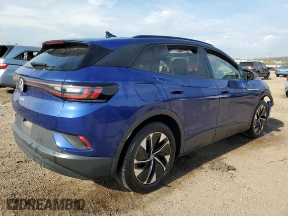 2021 Volkswagen ID.4 Pro S z VIN WVGTMPE25MP028583, wystawiony jako Copart lot #54329775 z przebiegiem Nie podano mil oraz Szkoda całkowita • Salvage title. Historia ofert i sprzedaży dostępna na DreamBid. Obrazek 3.