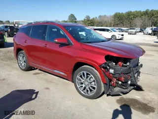 2024 GMC Terrain Denali with VIN 3GKALXEG1RL270854, listed as a Copart auction lot 47310935 with 9,698 mi miles and Salvage Title. Bid and sale history available at carsss.com. Image 4.