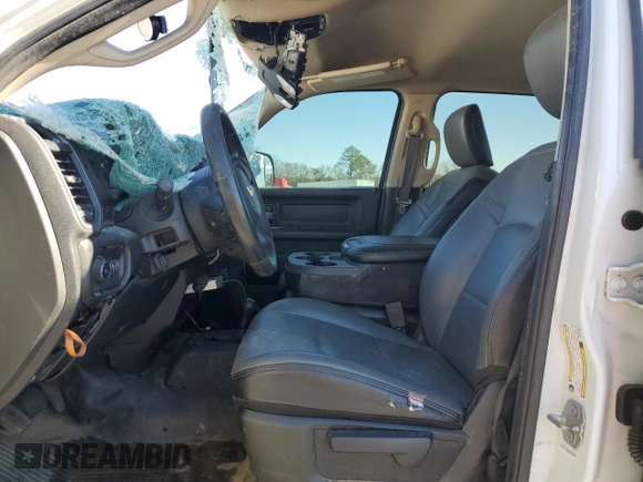 2019 Ram 2500 Tradesman with VIN 3C6UR5CJ5KG711790, listed as a Copart auction lot 88530595 with 0 mi miles and Salvage Title. Bid and sale history available at carsss.com. Image 7.