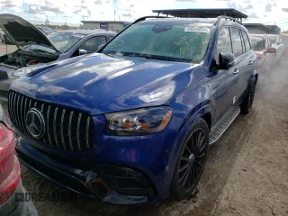 2021 Mercedes-Benz GLS with VIN 4JGFF8KE7MA441118, listed as a Copart auction lot 64049092 with 0 mi miles. Bid and sale history available at carsss.com. Image 2.