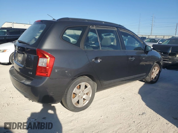 2007 Kia Rondo LX with VIN KNAFG525477031858, listed as a Copart auction lot 73400174 with 182,175 mi miles and Clean Title. Bid and sale history available at carsss.com. Image 3.