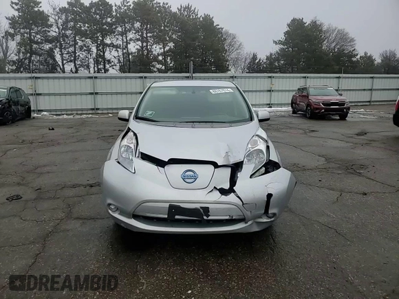 2017 Nissan LEAF S with VIN 1N4BZ0CP2HC306012, listed as a Copart auction lot 86767614 with 42,666 mi miles and Salvage Title. Bid and sale history available at carsss.com. Image 10.