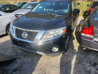 2014 Nissan Pathfinder Platinum with VIN 5N1AR2MMXEC716411, listed as a IAAI auction lot 41897467 with 1 mi miles. Bid and sale history available at carsss.com. Image 6.