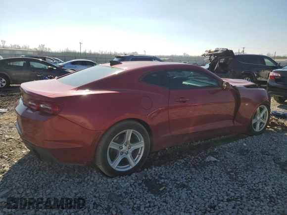 2019 Chevrolet Camaro 1LS with VIN 1G1FB1RX4K0127131, listed as a Copart auction lot 37102384 with 46,097 mi miles and Salvage Title. Bid and sale history available at carsss.com. Image 3.