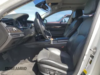 2012 BMW 7 Series 750i xDrive with VIN WBAKC6C56CDX99416, listed as a Copart auction lot 54857715 with 114,198 mi miles and Salvage Title. Bid and sale history available at carsss.com. Image 7.