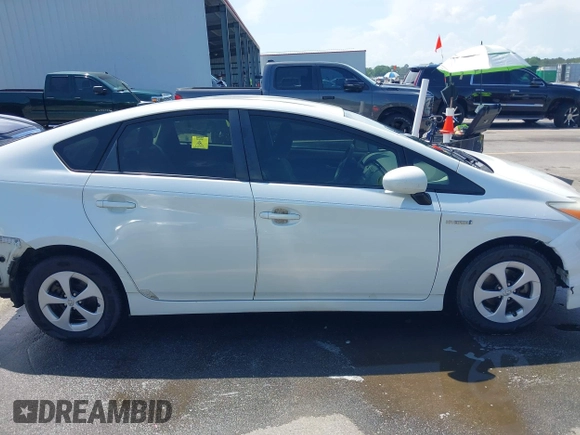 2015 Toyota Prius Four with VIN JTDKN3DU5F1876137, listed as a IAAI auction lot 42060062 with 287,361 mi miles. Bid and sale history available at carsss.com. Image 14.