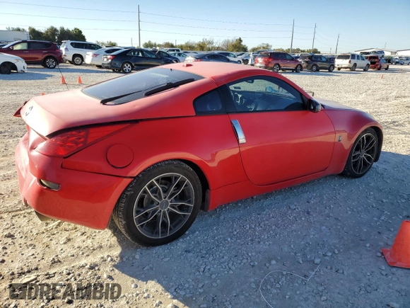 2008 Nissan 350Z Touring z VIN JN1BZ34D18M700839, wystawiony jako Copart lot #80797034 z przebiegiem 145 093 mil mil oraz Szkoda całkowita • Salvage title. Historia ofert i sprzedaży dostępna na DreamBid. Obrazek 3.