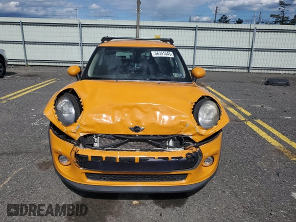 2016 MINI Hardtop with VIN WMWXP5C57G3B14701, listed as a Copart auction lot 58351545 with 111,647 mi miles and Salvage title. Bid and sale history available at DreamBid. Image 5.