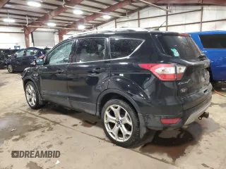 2017 Ford Escape Titanium with VIN 1FMCU9J91HUC68669, listed as a Copart auction lot 43190965 with 161,347 mi miles and Clean Title. Bid and sale history available at carsss.com. Image 2.