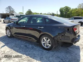 2016 Kia Optima LX with VIN 5XXGT4L38GG112895, listed as a Copart auction lot 52201095 with 117,689 mi miles and Salvage Title. Bid and sale history available at carsss.com. Image 2.