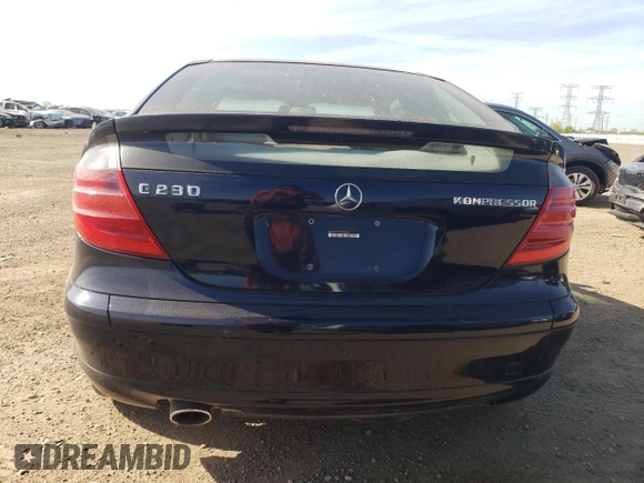 2002 Mercedes-Benz C 230/260/280/320 with VIN WDBRN47J52A244608, listed as a Copart auction lot 56393665 with 67,224 mi miles and Salvage title. Bid and sale history available at DreamBid. Image 6.