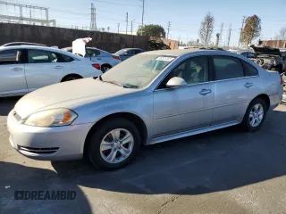 2014 Chevrolet Impala LS with VIN 2G1WA5E34E1126146, listed as a Copart auction lot 88281245 with 57,405 mi miles and Salvage Title. Bid and sale history available at DreamBid. Image 1.