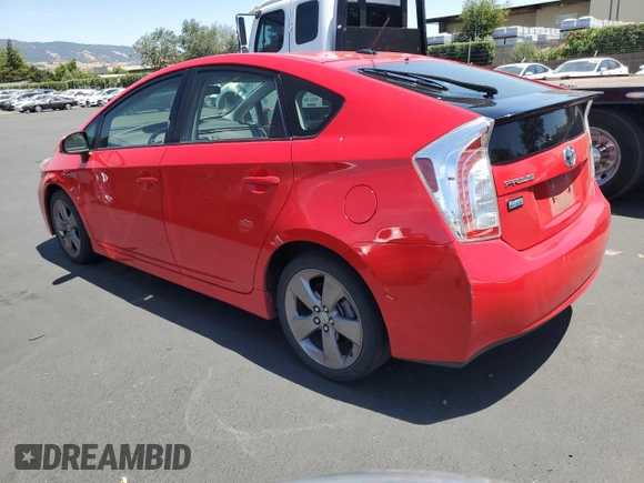 2015 Toyota Prius Four with VIN JTDKN3DU1F0426815, listed as a Copart auction lot 58793525 with 139,802 mi miles and Salvage title. Bid and sale history available at DreamBid. Image 2.
