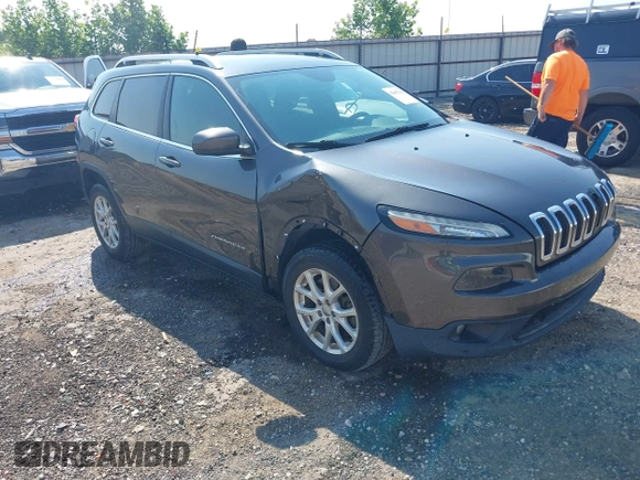 2016 Jeep Cherokee Latitude with VIN 1C4PJLCB1GW113585, listed as a IAAI auction lot 42457964 with 92,736 mi miles and . Bid and sale history available at DreamBid. Image 1.