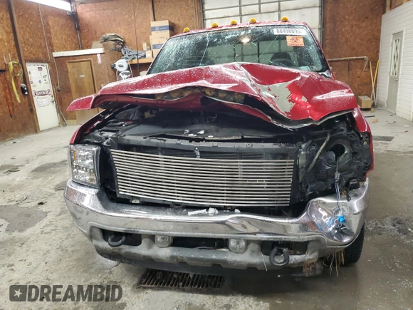2002 Ford F-350 XL with VIN 1FTSW30F82ED32741, listed as a Copart auction lot 88498095 with Not Provided miles and Salvage Title. Bid and sale history available at DreamBid. Image 5.