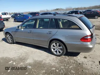 2009 Mercedes-Benz E 350 with VIN WDBUH87X09B444541, listed as a Copart auction lot 46111415 with 141,471 mi miles and Salvage Title. Bid and sale history available at DreamBid. Image 2.