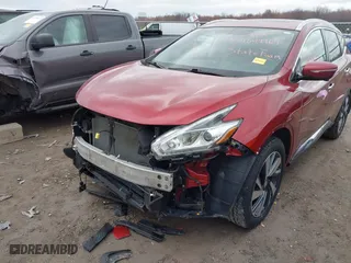 2015 Nissan Murano SL with VIN 5N1AZ2MH7FN244256, listed as a IAAI auction lot 41849967 with 85,930 mi miles. Bid and sale history available at carsss.com. Image 6.