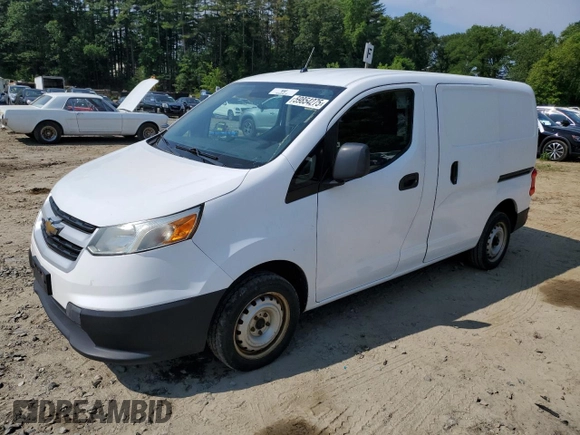 2018 Chevrolet City Express Cargo LT z VIN 3N63M0ZN3JK697106, wystawiony jako Copart lot #59854275 z przebiegiem 148 572 mil mil oraz Czysty tytuł • Clean title. Historia ofert i sprzedaży dostępna na DreamBid. Obrazek 1.