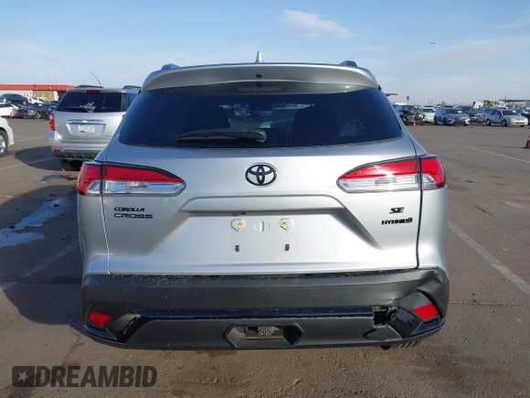 2023 Toyota Corolla Cross Hybrid S with VIN 7MUFBABG8PV011345, listed as a IAAI auction lot 41286619 with 13,518 mi miles and . Bid and sale history available at DreamBid. Image 16.