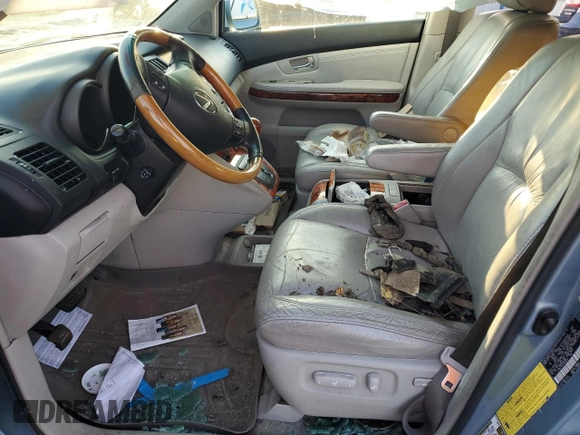 2007 Lexus RX 350 with VIN 2T2HK31U47C018559, listed as a Copart auction lot 48713435 with Not Provided miles and Salvage Title. Bid and sale history available at DreamBid. Image 7.