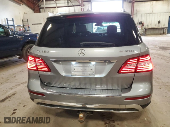 2014 Mercedes-Benz M 350 with VIN 4JGDA2EB0EA429463, listed as a Copart auction lot 60198335 with 197,530 mi miles and Clean title. Bid and sale history available at DreamBid. Image 6.