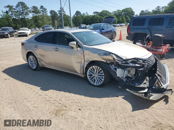 2016 Lexus ES with VIN 58ABK1GG1GU014704, listed as a Copart auction lot 53478795 with 152,335 mi miles and Salvage Title. Bid and sale history available at carsss.com. Image 4.