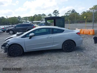 2015 Honda Civic Coupe LX with VIN 2HGFG3B56FH533444, listed as a IAAI auction lot 41907071 with 141,282 mi miles. Bid and sale history available at carsss.com. Image 14.
