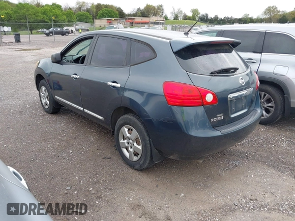 2013 Nissan Rogue S with VIN JN8AS5MTXDW026841, listed as a IAAI auction lot 41910527 with Not Provided miles and . Bid and sale history available at carsss.com. Image 3.
