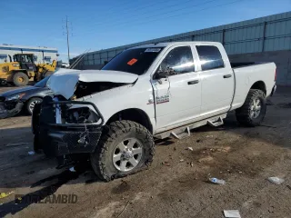 2015 Ram 2500 Tradesman with VIN 3C6UR5CL3FG521087, listed as a Copart auction lot 82010484 with 203,020 mi miles and Salvage Title. Bid and sale history available at carsss.com. Image 1.