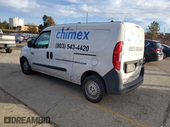 2016 Ram ProMaster City Cargo Tradesman z VIN ZFBERFAT2G6C74160, wystawiony jako Copart lot #76048003 z przebiegiem 102 522 mil mil oraz Szkoda całkowita • Salvage title. Historia ofert i sprzedaży dostępna na DreamBid. Obrazek 2.