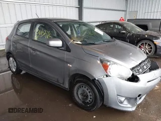 2015 Mitsubishi Mirage DE with VIN ML32A3HJ1FH049788, listed as a IAAI auction lot 42613415 with 125,066 mi miles and . Bid and sale history available at DreamBid. Image 1.