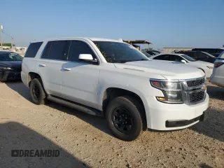 2017 Chevrolet Tahoe Commercial with VIN 1GNLCDEC8HR238417, listed as a Copart auction lot 50503545 with Not provided miles and Clean title. Bid and sale history available at DreamBid. Image 4.