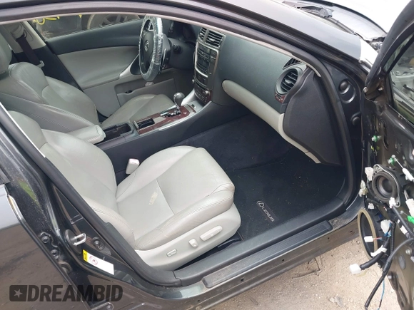 2008 Lexus IS 250 z VIN JTHBK262082080583, wystawiony jako IAAI lot #41909363 z przebiegiem 190 963 mil mil oraz . Historia ofert i sprzedaży dostępna na DreamBid. Obrazek 5.
