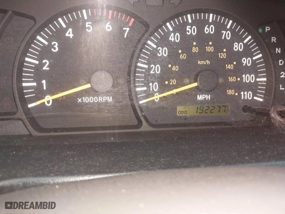 2002 Toyota Tundra SR5 with VIN 5TBRT34102S317322, listed as a IAAI auction lot 41907115 with 192,277 mi miles. Bid and sale history available at carsss.com. Image 7.