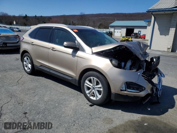 2020 Ford Edge SEL with VIN 2FMPK4J99LBA83651, listed as a Copart auction lot 50060495 with 28,273 mi miles and Salvage Title. Bid and sale history available at carsss.com. Image 4.