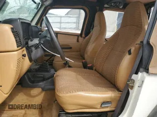 1998 Jeep Wrangler SE with VIN 1J4FY29P6WP796472, listed as a Copart auction lot 54879025 with 118,664 mi miles and Salvage title. Bid and sale history available at DreamBid. Image 7.