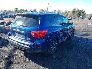 2020 Nissan Pathfinder Platinum with VIN 5N1DR2DM6LC575993, listed as a IAAI auction lot 41418213 with 39,525 mi miles. Bid and sale history available at carsss.com. Image 4.