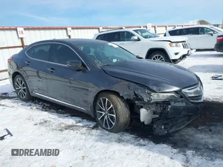 2016 Acura TLX V6 with VIN 19UUB2F31GA003973, listed as a IAAI auction lot 41560121 with 1 mi miles. Bid and sale history available at carsss.com. Image 1.