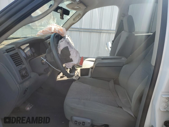 2008 Dodge Ram 2500 SLT with VIN 3D7KR28A48G105693, listed as a Copart auction lot 76338284 with 0 mi miles and Salvage Title. Bid and sale history available at carsss.com. Image 7.