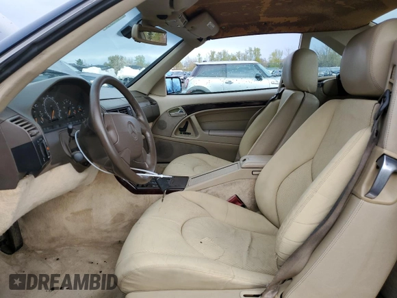 1997 Mercedes-Benz SL 500 with VIN WDBFA63F1VF150020, listed as a Copart auction lot 51012045 with 287,777 mi miles and Clean title. Bid and sale history available at DreamBid. Image 7.