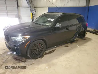 2022 BMW X5 xDrive40i z VIN 5UXCR6C06N9J87313, wystawiony jako Copart lot #53946255 z przebiegiem 56 305 mil mil oraz Szkody całkowita. Historia ofert i sprzedaży dostępna na DreamBid. Obrazek 1.