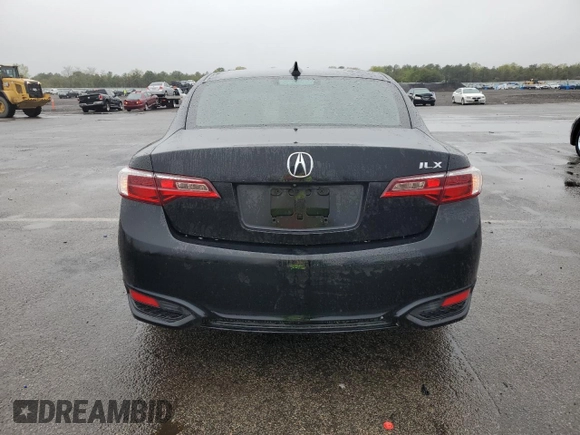 2018 Acura ILX Premium with VIN 19UDE2F76JA003162, listed as a Copart auction lot 55812335 with 60,266 mi miles and Salvage title. Bid and sale history available at DreamBid. Image 6.