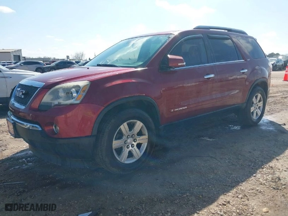 2007 GMC Acadia SLT with VIN 1GKER33777J165266, listed as a IAAI auction lot 41489259 with 189,278 mi miles. Bid and sale history available at carsss.com. Image 2.