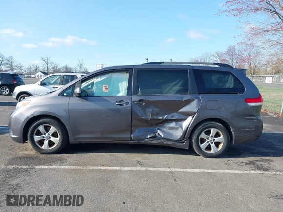 2014 Toyota Sienna LE AAS with VIN 5TDKK3DC5ES483532, listed as a IAAI auction lot 41905911 with 122,392 mi miles and . Bid and sale history available at DreamBid. Image 14.