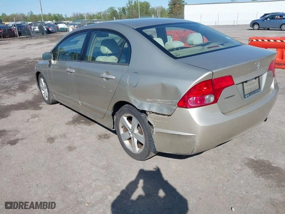 2007 Honda Civic Sdn EX with VIN 1HGFA168X7L046360, listed as a IAAI auction lot 41968603 with 277,431 mi miles. Bid and sale history available at carsss.com. Image 3.