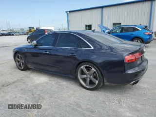 2015 Audi S8 with VIN WAUK2AFD1FN005378, listed as a Copart auction lot 53048314 with 131,468 mi miles. Bid and sale history available at carsss.com. Image 2.