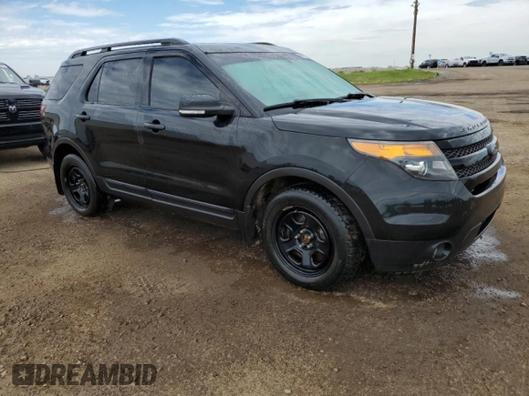 2015 Ford Explorer Sport with VIN 1FM5K8GT0FGB04112, listed as a Copart auction lot 66507095 with 247,945 mi miles and Clean title. Bid and sale history available at DreamBid. Image 4.